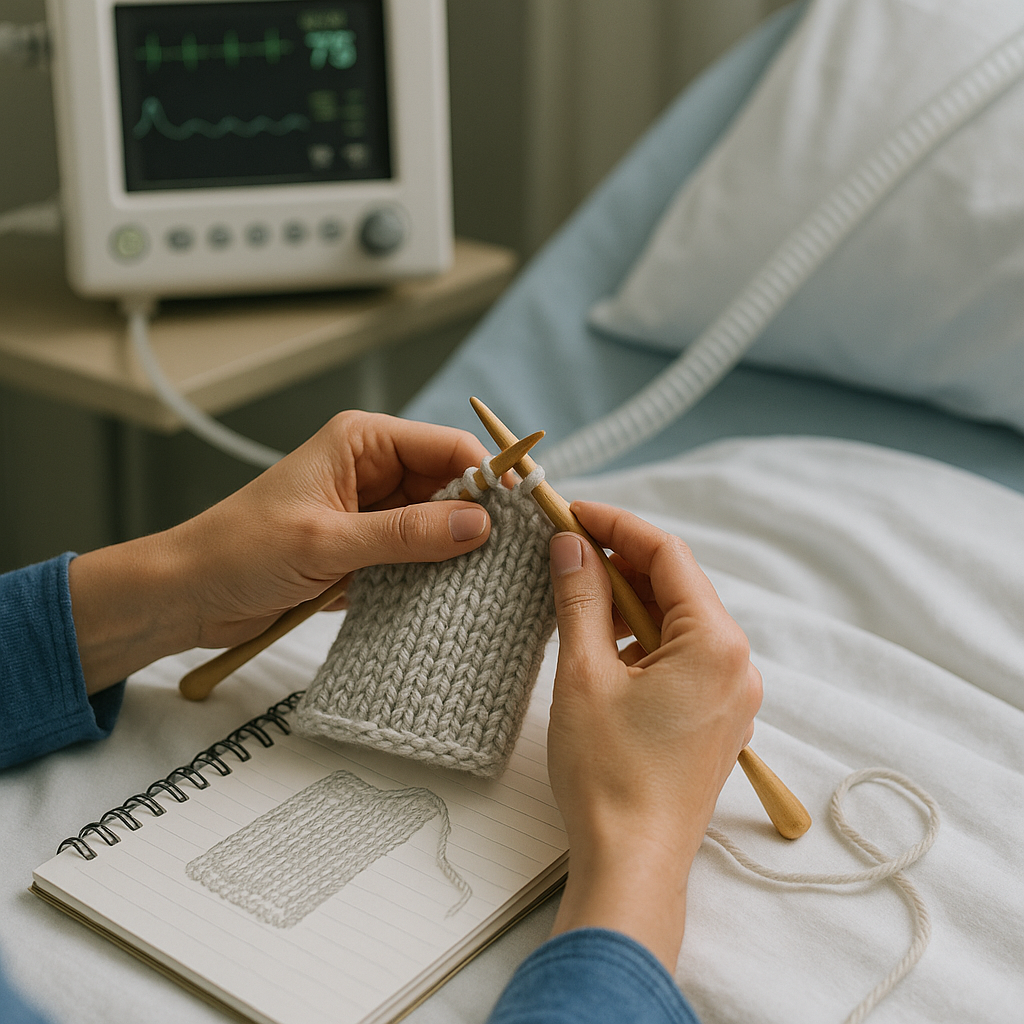 How to knit with comfort in mind