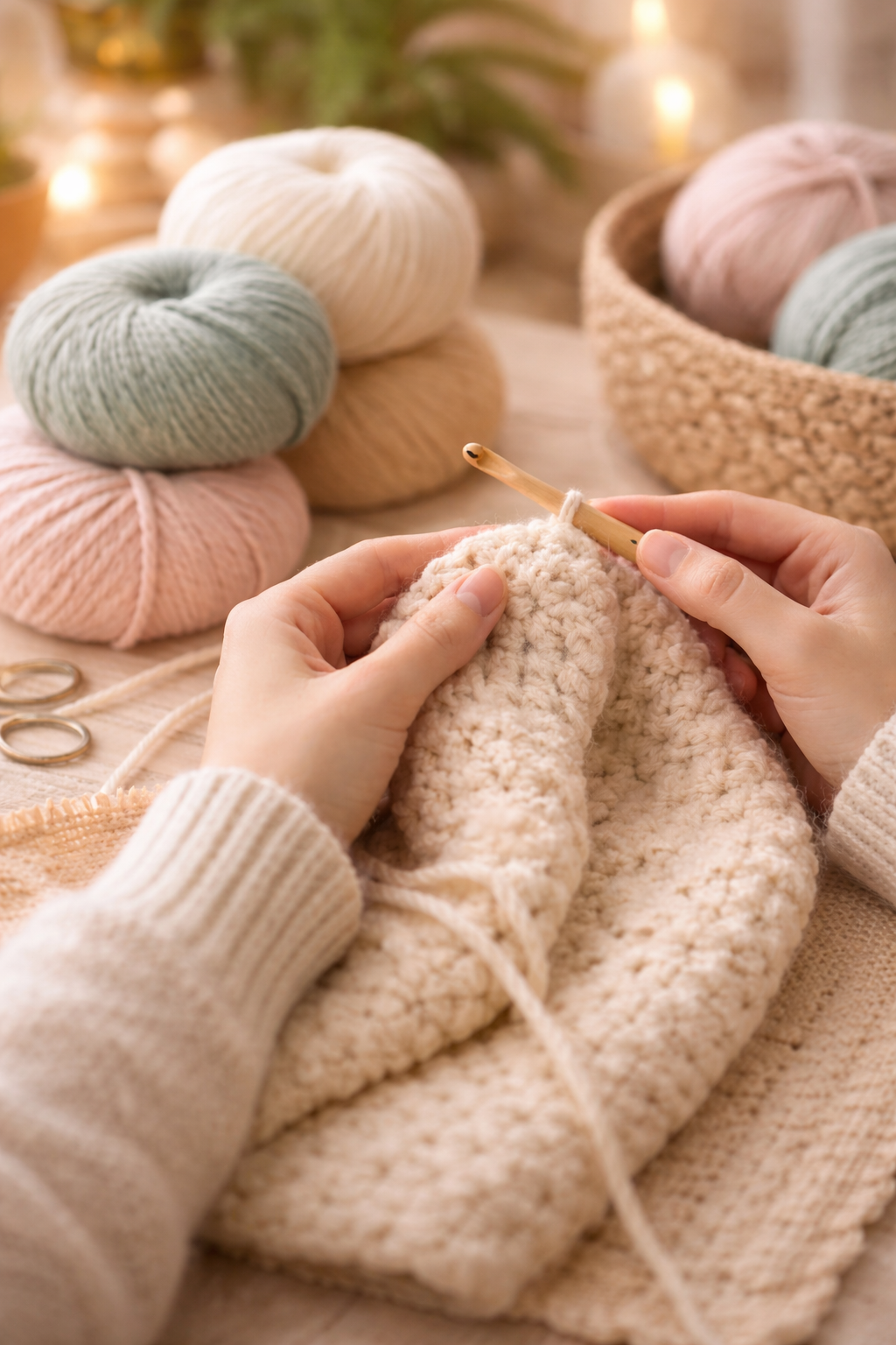 Yarn and materials for sensory-friendly making